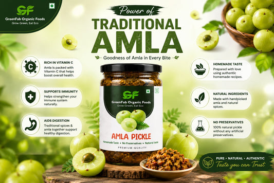 Amla Pickle 200gm - Traditional Homemade Indian Gooseberry Pickle