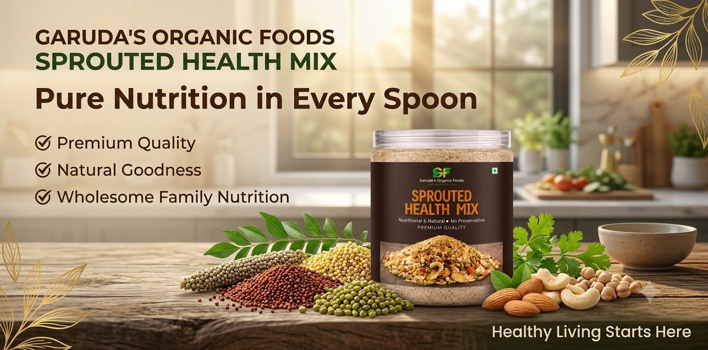Sprouted Health Mix 250gm - Multigrain Nutrition Blend