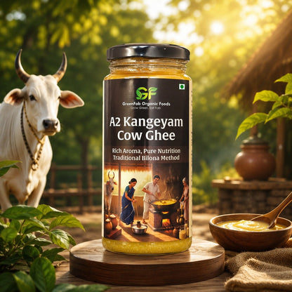 A2 Kangeyam Cow Ghee - Traditional Bilona Method Desi Ghee
