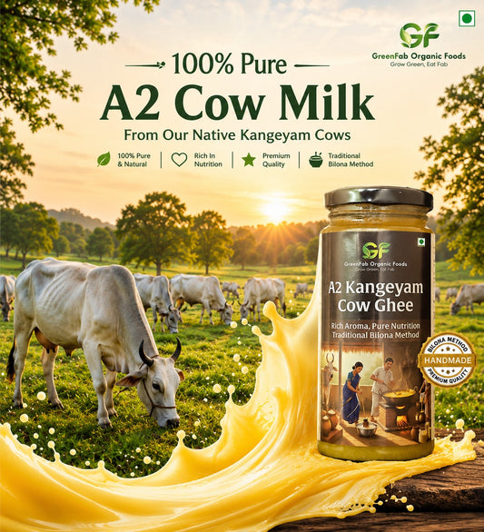 A2 Kangeyam Cow Ghee - Traditional Bilona Method Desi Ghee
